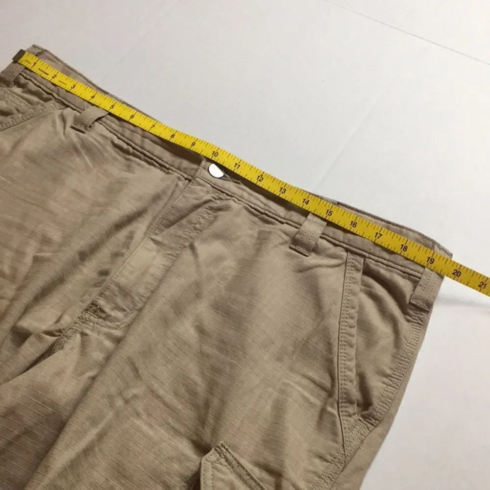 Carhartt Men's Khaki Force Relaxed Fit Cargo Shorts Sz 38